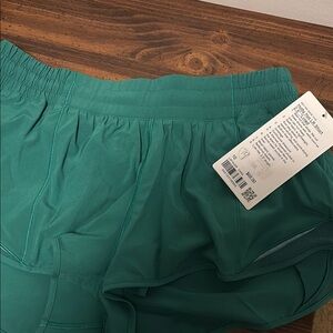 Lululemon size 10 Green Athletic Shorts